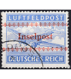 Deutsches Reich Feldpost Nr. 7B gestempelt in Bedarfsqualität Inselpost Kreta