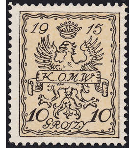 Deutsche Besetzung Polen postfrisch ** Stadtpostmarken Nr. II