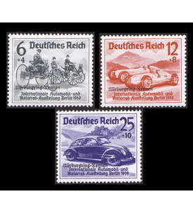 Deutsches Reich Nr. 695-697 postfrisch ** Nrburgring-Rennen