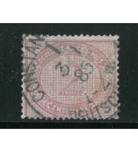 Deutsche Post in der Trkei Nr. V 37 c gestempelt