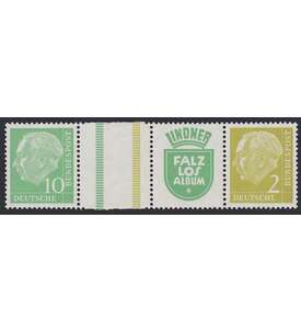 BRD Bund  Zusammendruck WZ13 postfrisch ** Heuss 1956 (10+Z+R5+2)
