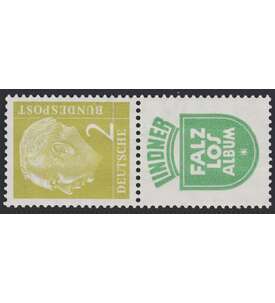 BRD Bund  Zusammendruck S39 postfrisch **  Heuss 1956 (2+R5)