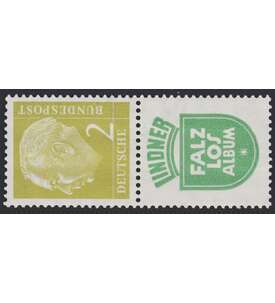 BRD Bund  Zusammendruck S39 postfrisch **  Heuss 1956 (2+R5)