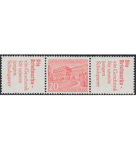 Berlin Zusammendr. W18 postfr. Bauten 1952 (R2+20+R2)