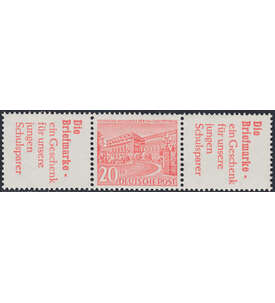 Berlin Zusammendr. W18 postfr. Bauten 1952 (R2+20+R2)