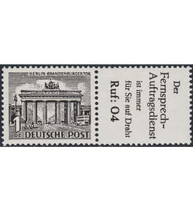 Berlin Zusammendruck W33 postfrisch Bauten 1952 (1+R6)