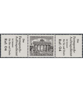 Berlin Zusammendruck W34 postfrisch Bauten 1952 (R6+1+R6)