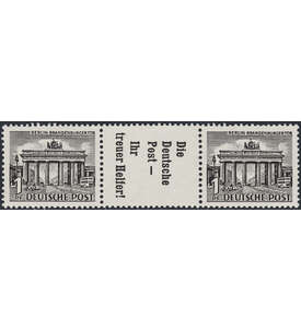 Berlin Zusammendruck W40 postfrisch Bauten 1952 (1+R7+1)