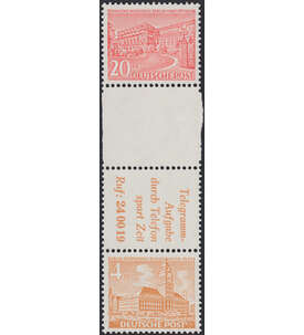 Berlin Zusammendruck SZ5 postfrisch Bauten 1952 (20+Z+R5+4)