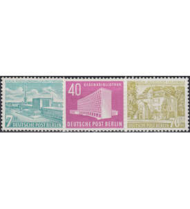 Berlin Nr. 121-123 postfrisch ** geprft Schlegel Bauten 1954