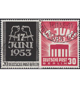 Berlin Nr. 110-111 gestempelt 17. Juni