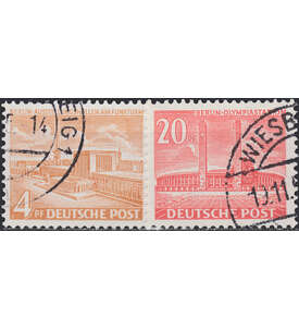Berlin Nr. 112-113 gestempelt Bauten 1953