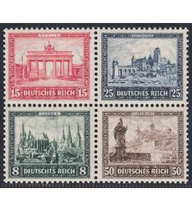 Deutsches Reich Nr. 446-449 IPOSTA Herzstck