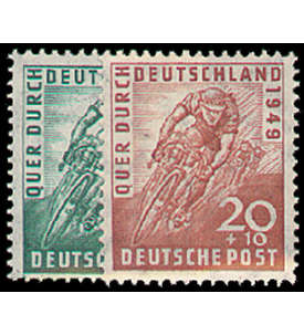 Alliierte Besetzung Nr. 106-107 Radfahrt postfrisch **