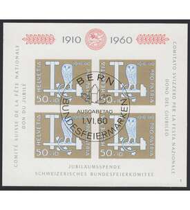 Schweiz Block 17 gestempelt Pro Patria 1960