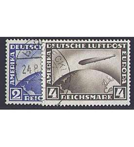 Deutsches Reich Nr. 423-424 gestempelt Luftschiff Graf Zeppelin