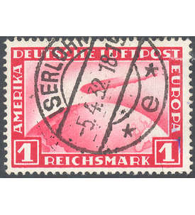 II Deutsches Reich Nr. 455 Zeppelin 1931 gestempelt