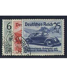 Deutsches Reich Nr. 686-688 gestempelt IAA Berlin