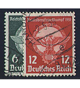 Deutsches Reich Nr. 689-690 gestempelt  Reichsberufswettkampf