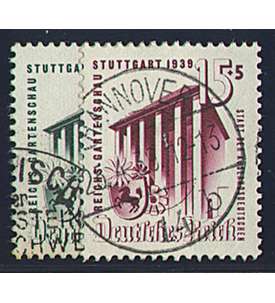 Deutsches Reich Nr. 692-693 gestempelt Gartenschau in Stuttgart