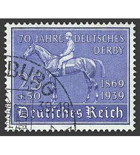 II Deutsches Reich Nr. 698 Dt. Derby 1939 gestempelt