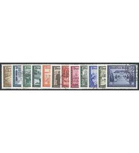 II Deutsches Reich Nr. 702-713  Reichspost gestempelt