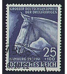 II Dt. Reich Nr. 779           Blaues Band 1941 gestempelt