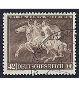 Deutsches Reich Nr. 780 gestempelt Das Braune Band 1941