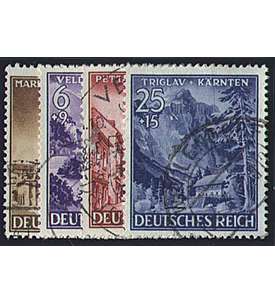 Deutsches Reich Nr. 806-809 gestempelt Eingliederung
