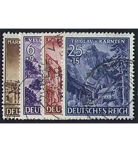 II Dt. Reich Nr. 806-809       Eingliederung gestempelt