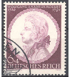 Deutsches Reich Nr. 810 gestempelt   Mozart