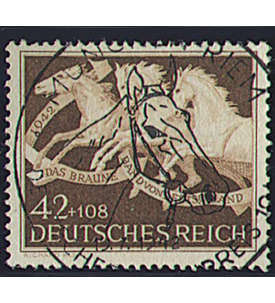 II Dt. Reich Nr. 815 gestemp.  Das Braune Band 1942