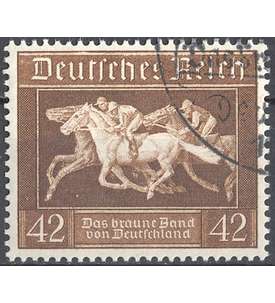 Deutsches Reich Nr. 621 gestempelt   Das Braune Band 1936