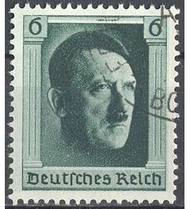 Deutsches Reich Nr. 646 gestempelt   Hitlers 48. Geburtstag