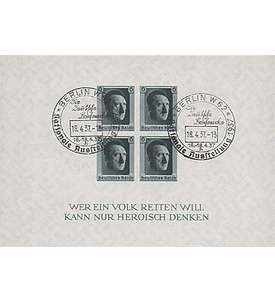 Deutsches Reich Block 8 gestempelt