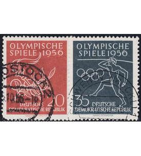 DDR Nr. 539-540 gestempelt     Olympia 1956 Melbourne