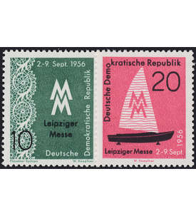 DDR Nr. 536-537 postfrisch     Leipziger Messe 1956