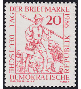 DDR Nr. 544 postfrisch         Tag der Marke 1956