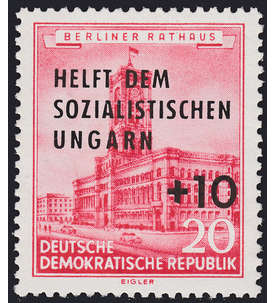 DDR Nr. 557 postfrisch         Ungarnhilfe