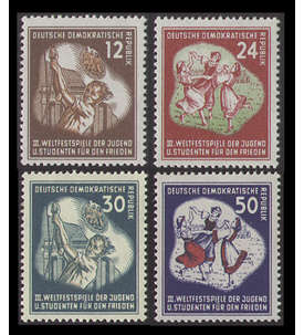 II DDR Nr. 289-292             Weltfestspiele