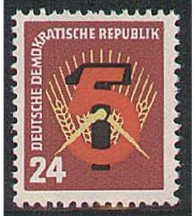 DDR Nr. 293 postfrisch ** 1. Fnfjahresplan