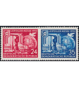 DDR Nr. 315-316 postfrisch ** Leipziger Messe 1952