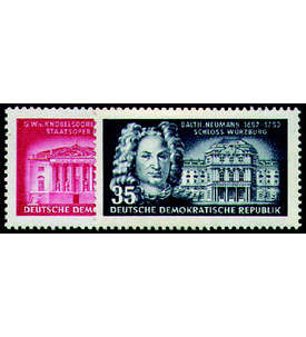 DDR Nr. 382-383 postfrisch ** Baumeister