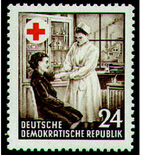 DDR Nr. 385 postfrisch ** Rotes Kreuz