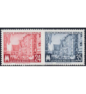 DDR Nr. 433-434 postfrisch ** Leipziger Messe 1954