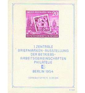 DDR Block 10 postfrisch Briefmarkenausstellung