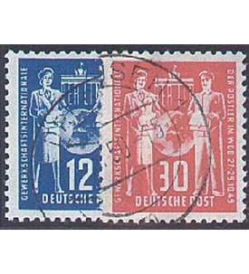 DDR Nr. 243-244 gestempelt Post-Gewerkschaft