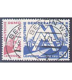 II DDR Nr. 282-283 gestempelt Frühjahrsmesse 1951