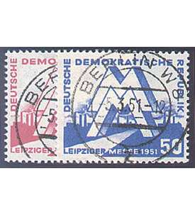 DDR Nr. 282-283 gestempelt Frhjahrsmesse 1951