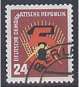 DDR Nr. 293 gestempelt 1. Fnfjahresplan